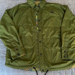 North Face Reversible Shirt Jacket L/XL